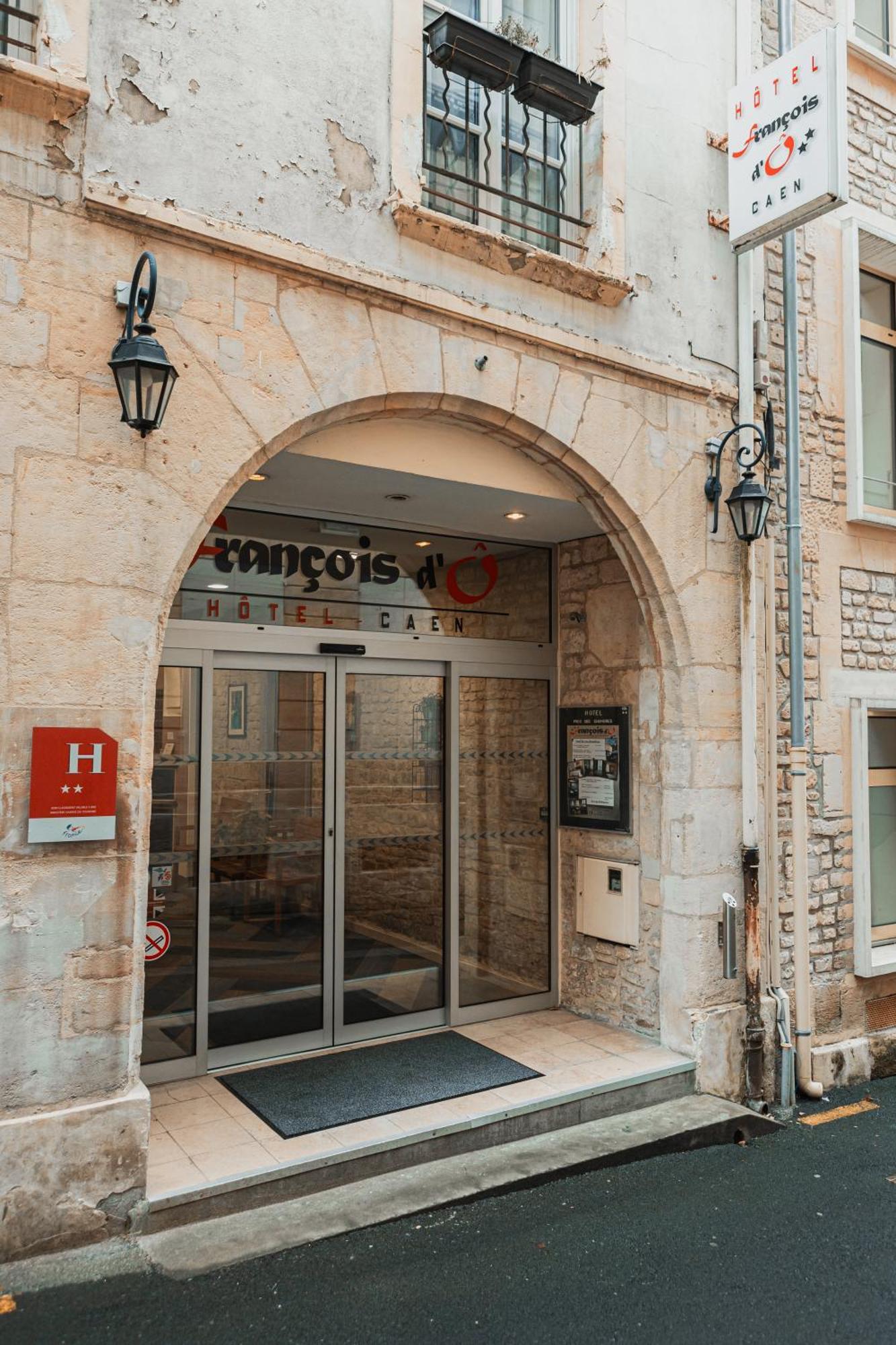 Hôtel François d'O Caen Exterior foto